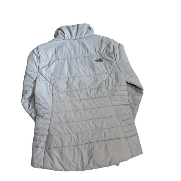 Women's The North Face Quilted Insulated Lightweight Puffer Jacket Grey SMALL - Picture 15 of 17